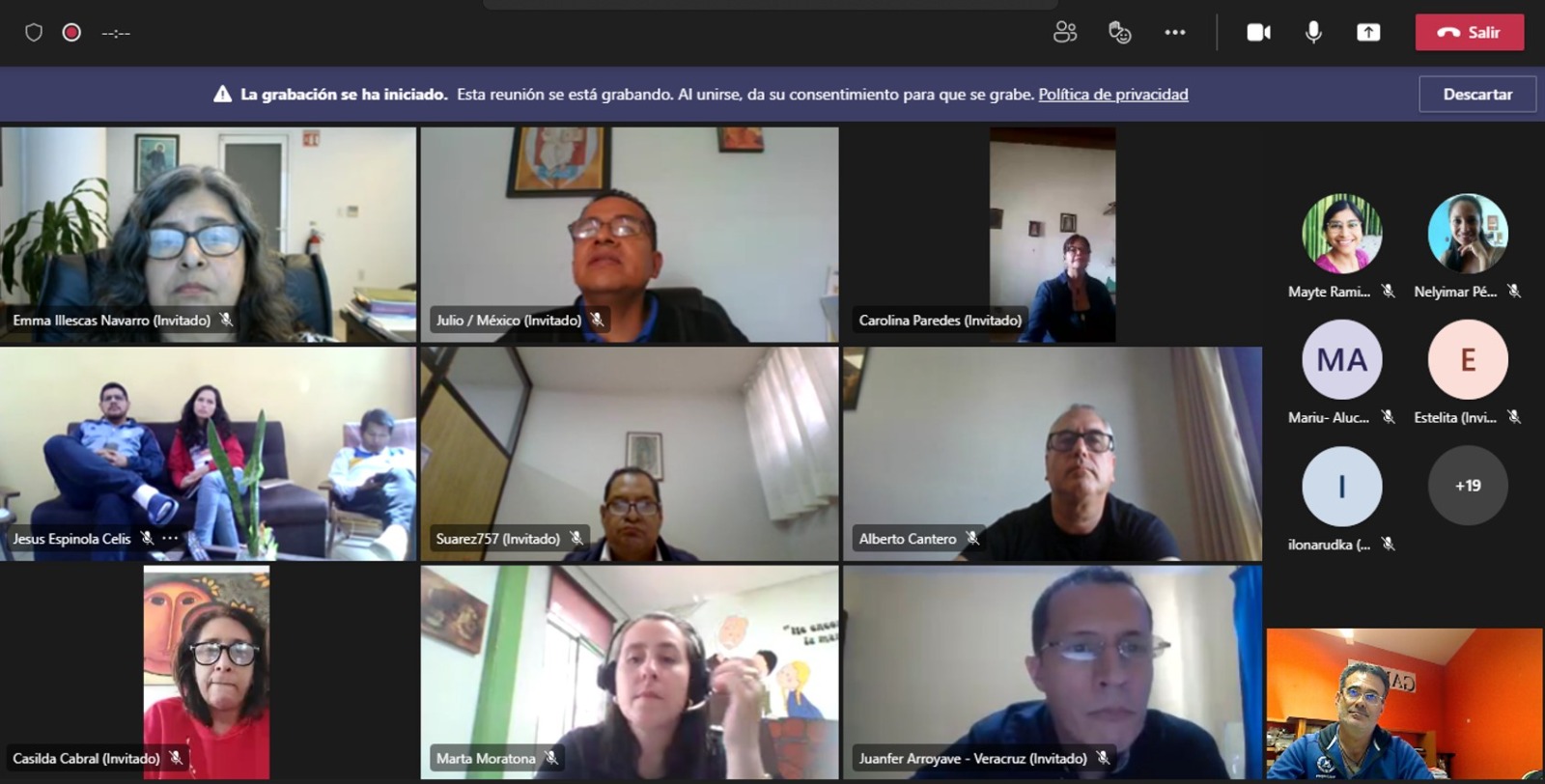 Compartiendo experiencias, misión… y mucha vida 